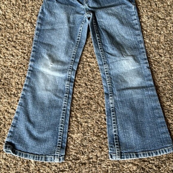 Levis Size 5 Light Wash Bootcut Girls Jeans - Picture 4 of 9
